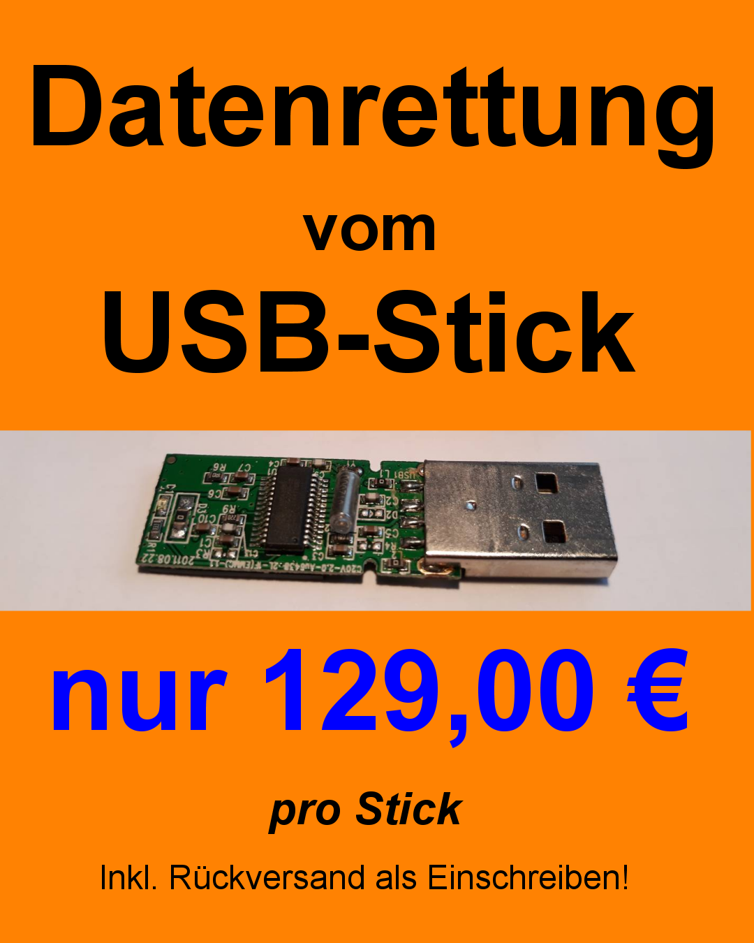 Datenrettung vom USB-Stick
